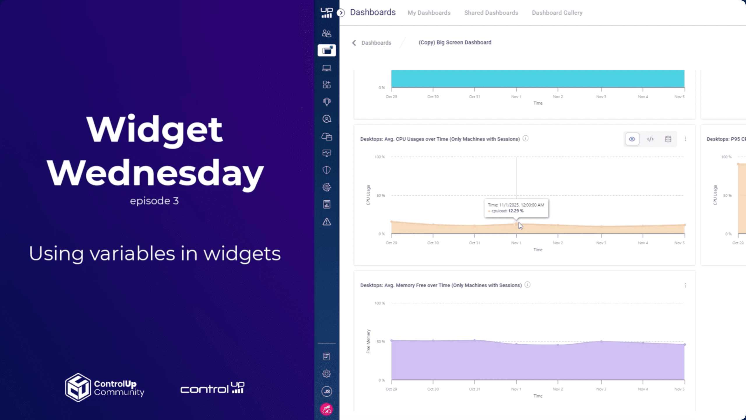Widget Wednesday #3: Building Dynamic Dashboards with Variables